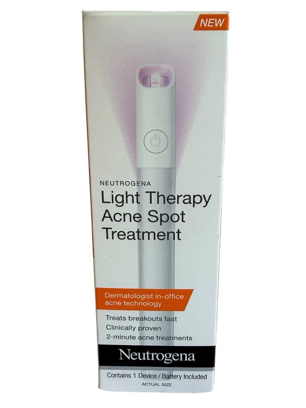 Neutrogena Light Therapy Acne Spot Treatment Sealed